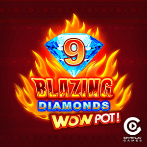 9 Blazing Diamonds Wowpot
