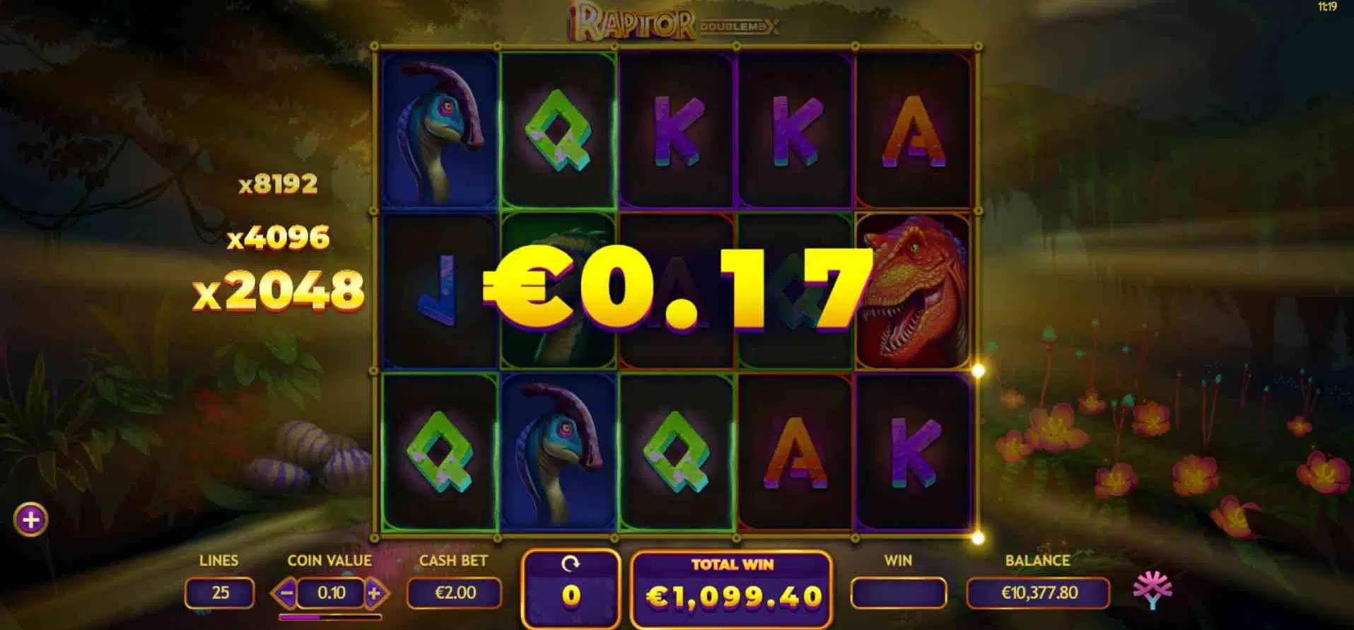 Raptor Doublemax Free Spins