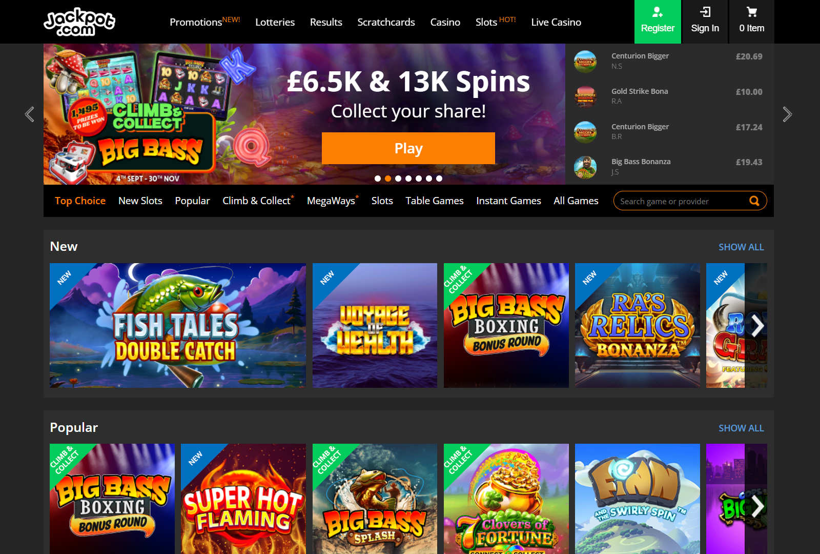 jackpot.com home