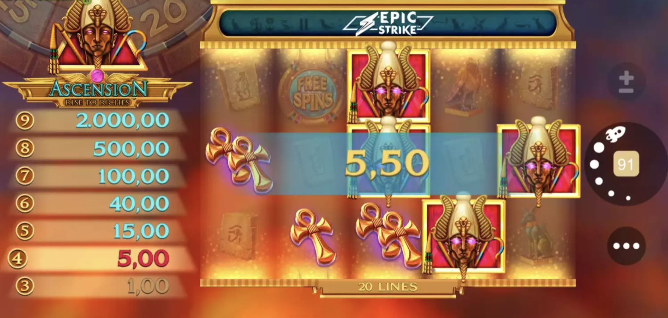 Ascension: Rise to Riches Big Win