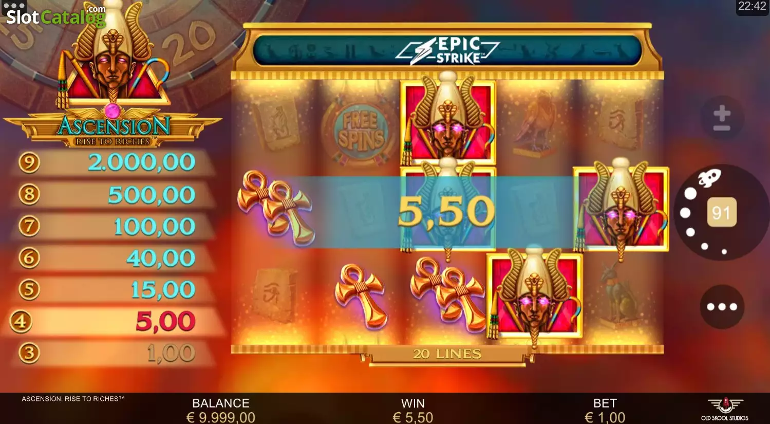 Ascension Rise To Riches Big Win