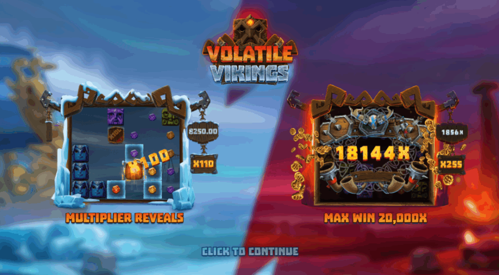 Volatile Vikings Welcome Page