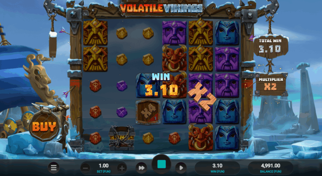 Volatile Vikings Big Win