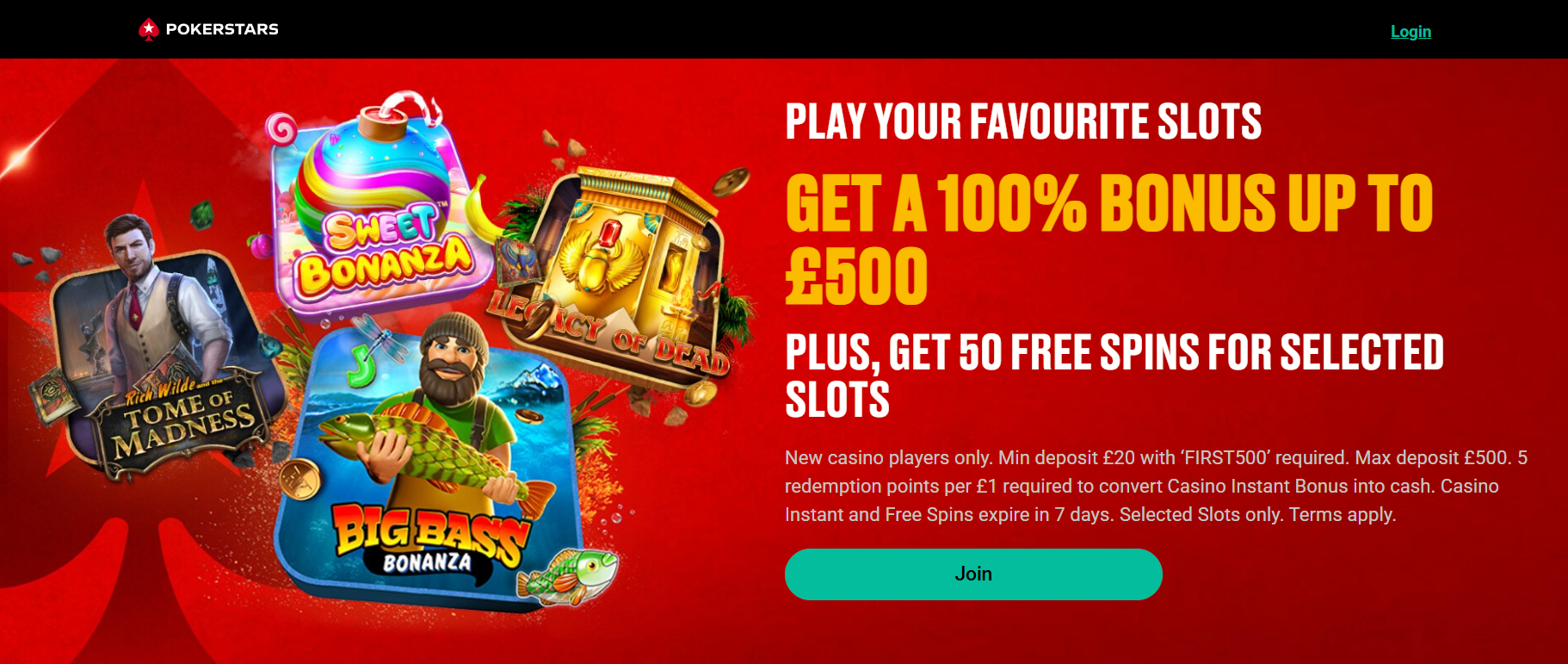pokerstar welcome offer