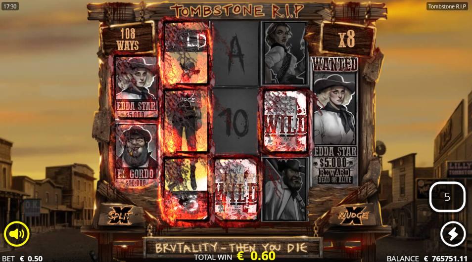 Tombstone RIP Hang Em High Free Spins