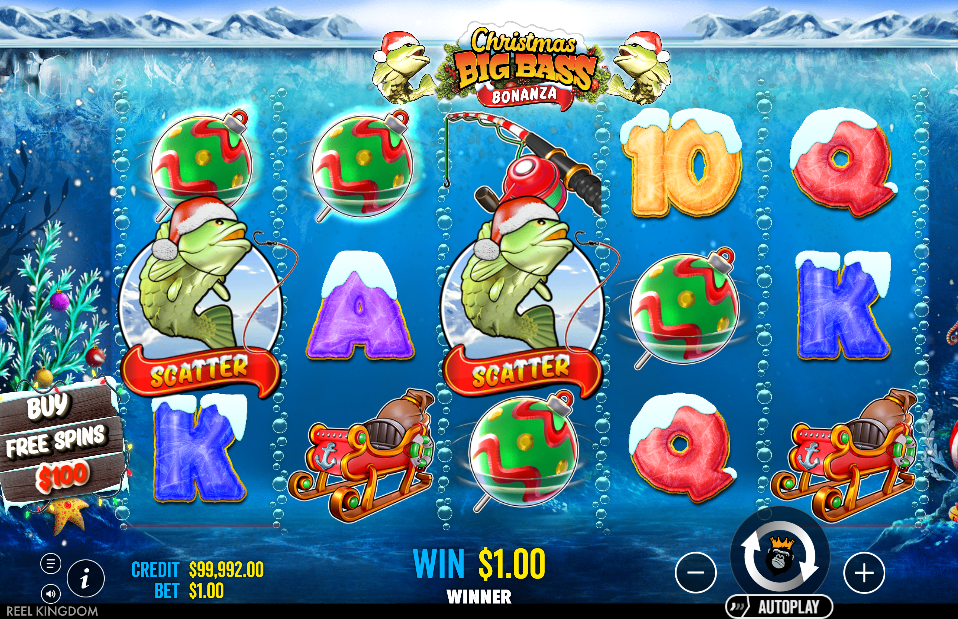 Christmas Big Bass Bonanza Big Win