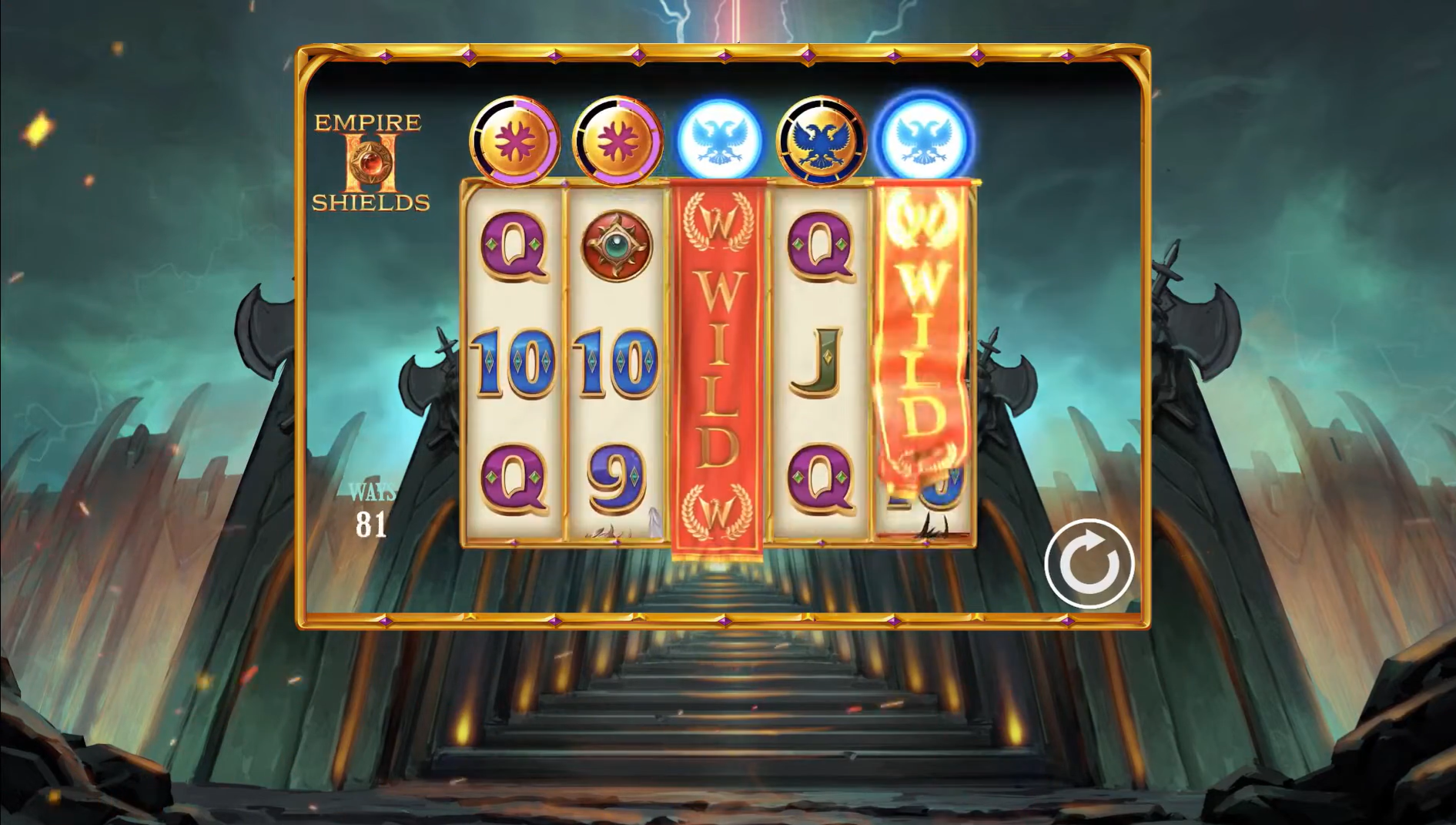 Empire Shields Wild Symbol