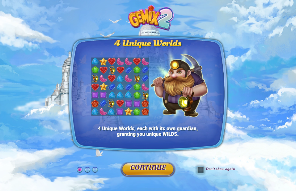 Gemix 2 Welcome Page