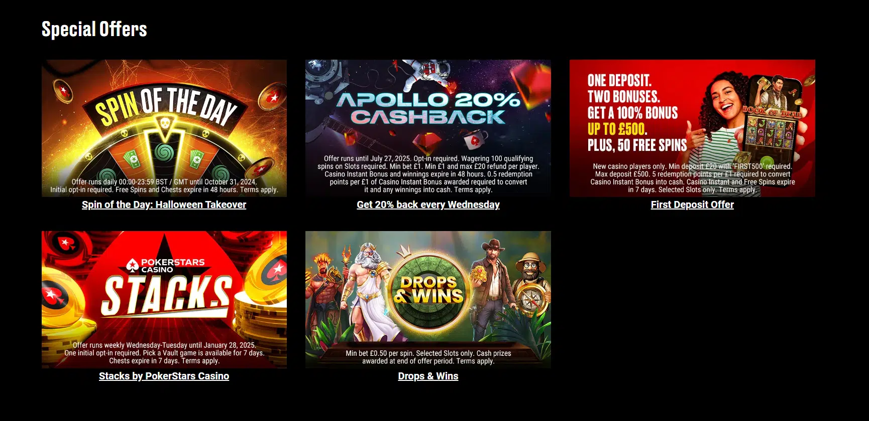 pokerstars promotions