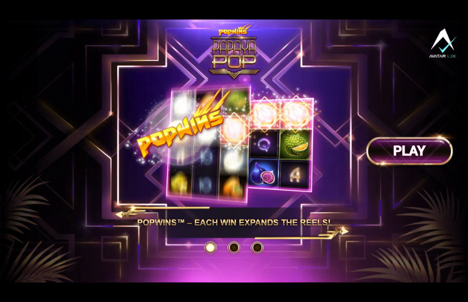 Papaya Pop Welcome Page