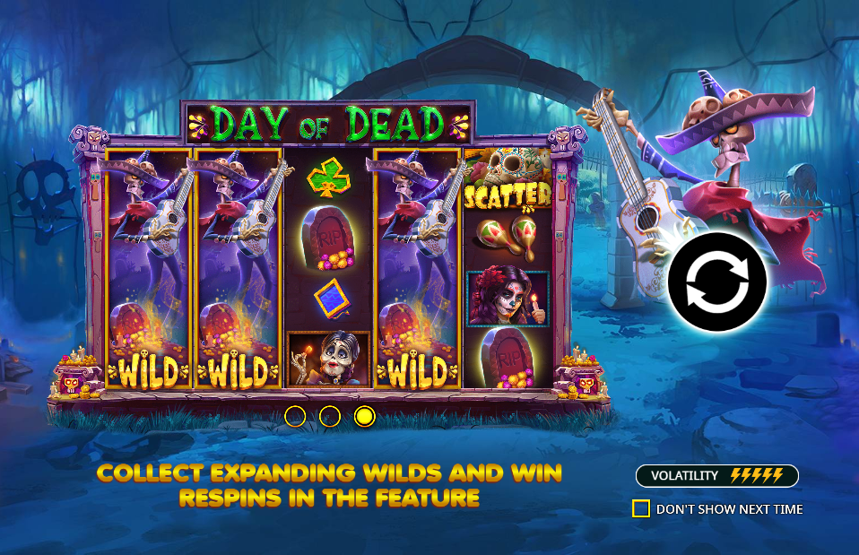 Day of Dead Welcome Page