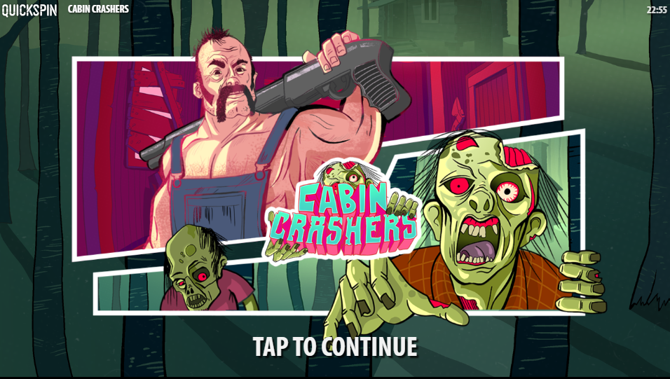 Cabin Crashers Welcome Page