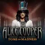 Alice Cooper and the Tome of Madness Slot Logo