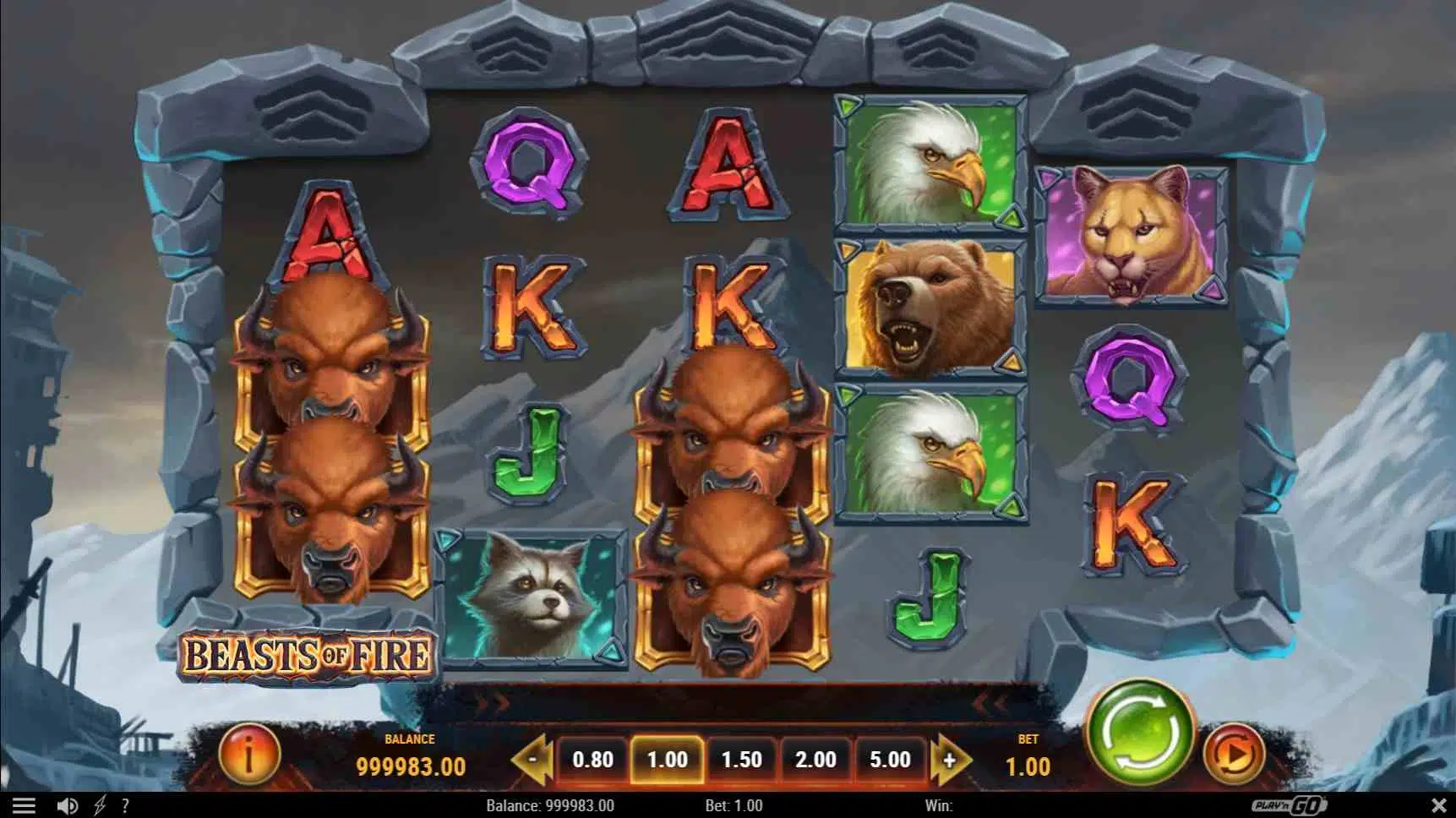 Beasts of Fire Slot Review | Play'n Go