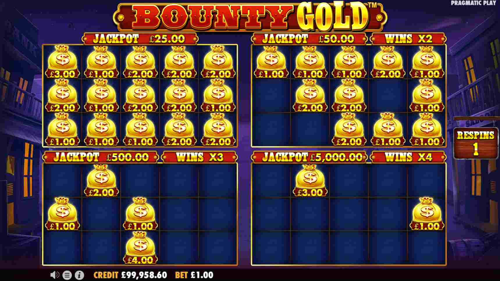 Bounty Gold Money Respins