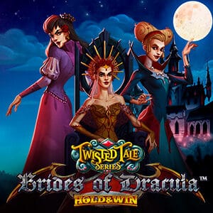 Brides of Dracula Hold and Win Slot Logo