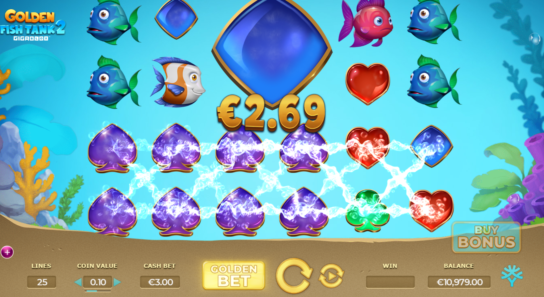 Golden Fish Tank 2 Gigablox Base Game