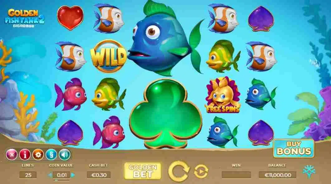 Golden Fish Tank 2 Gigablox Base