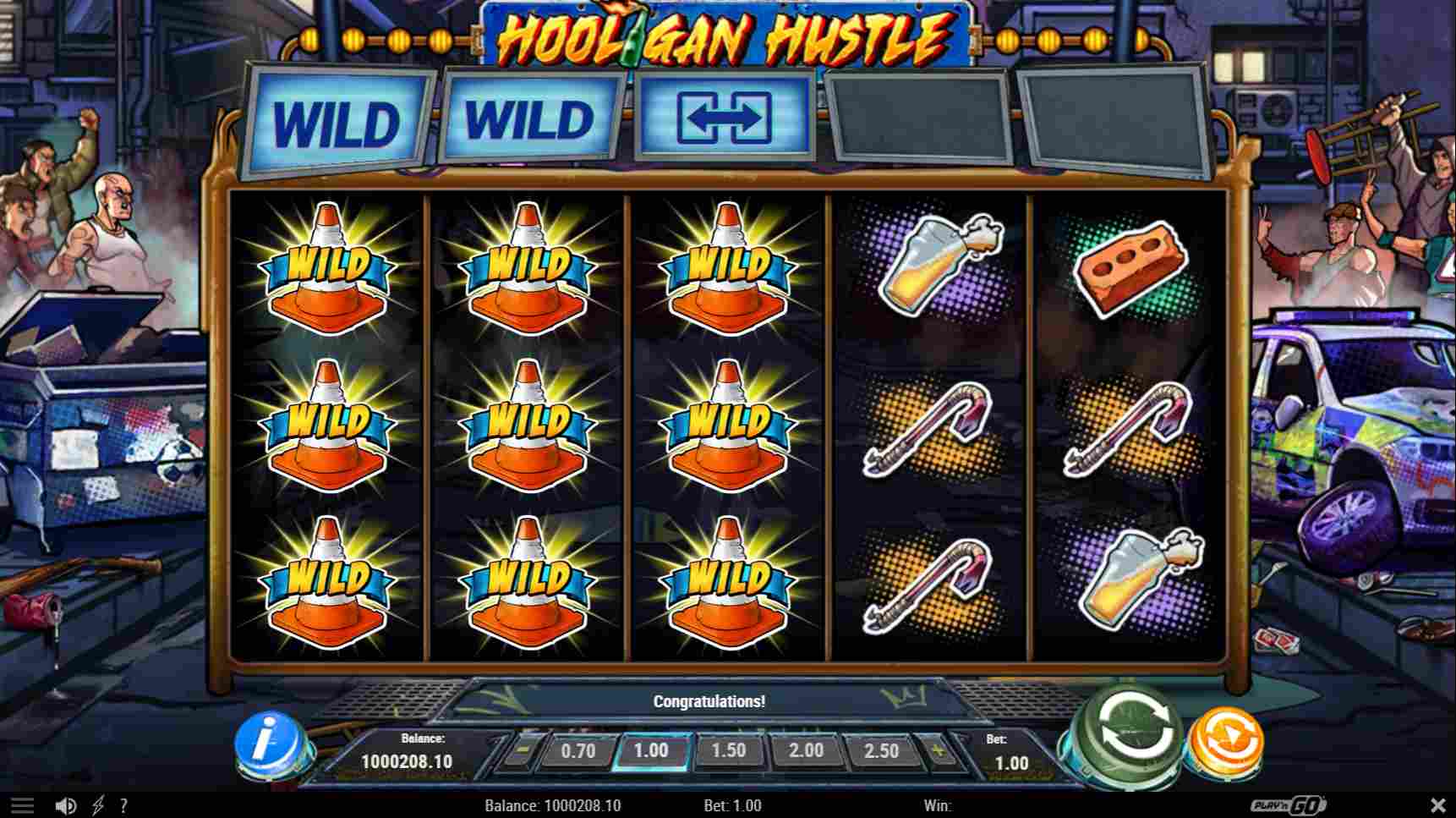 Hooligan Hustle Rumble Row Feature