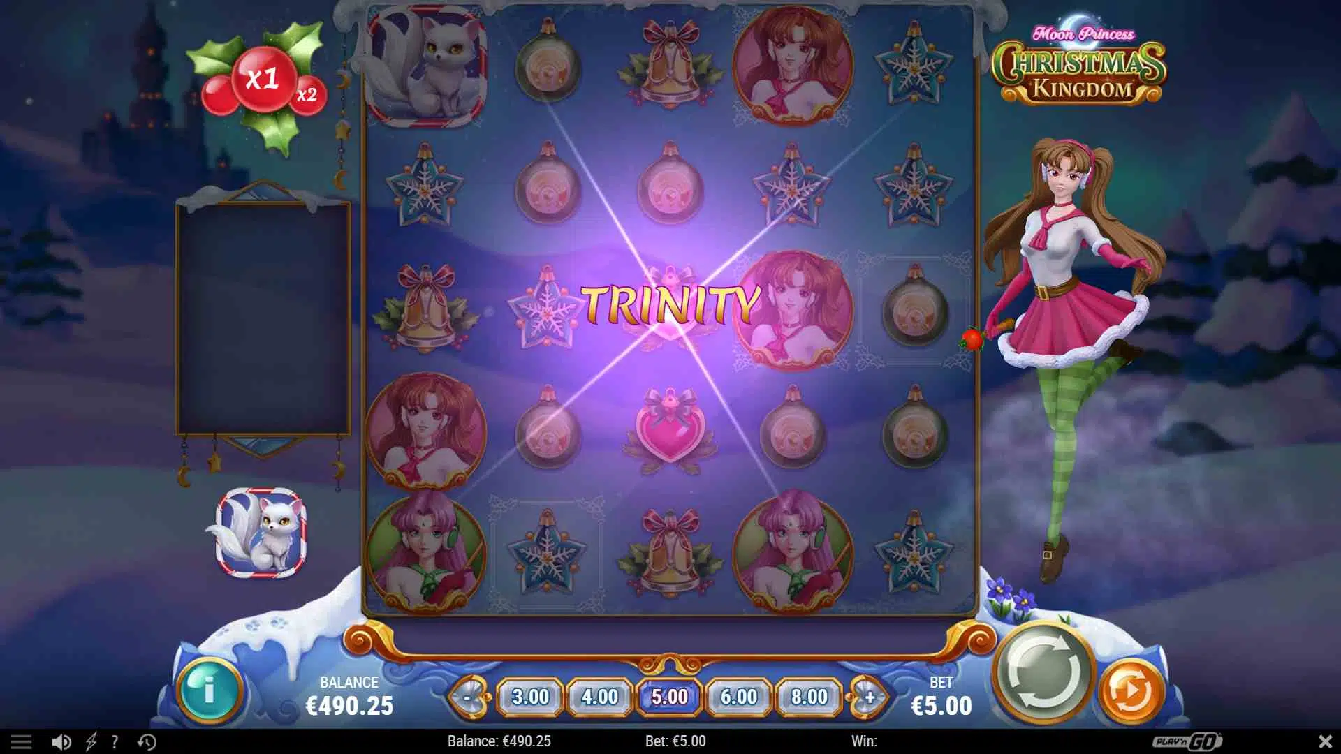 Moon Princess Christmas Kingdom Trinity Feature