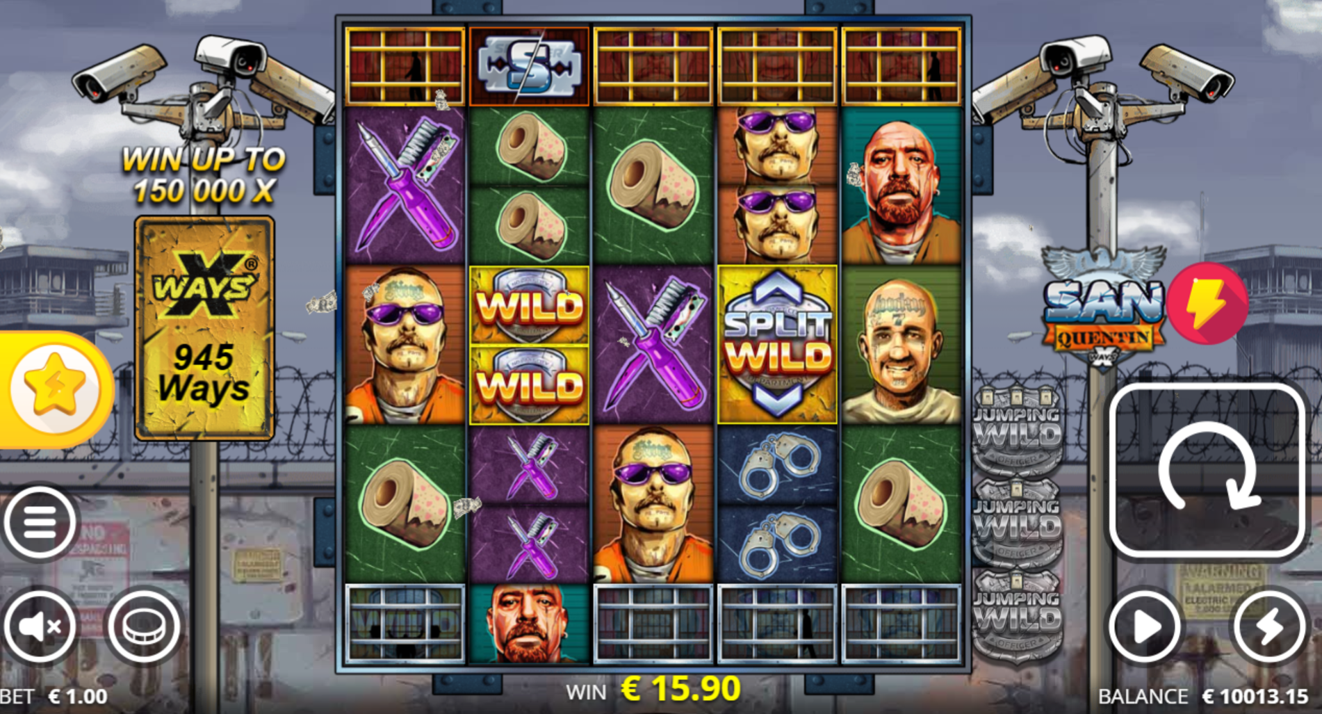 San Quentin xWays Split Wild