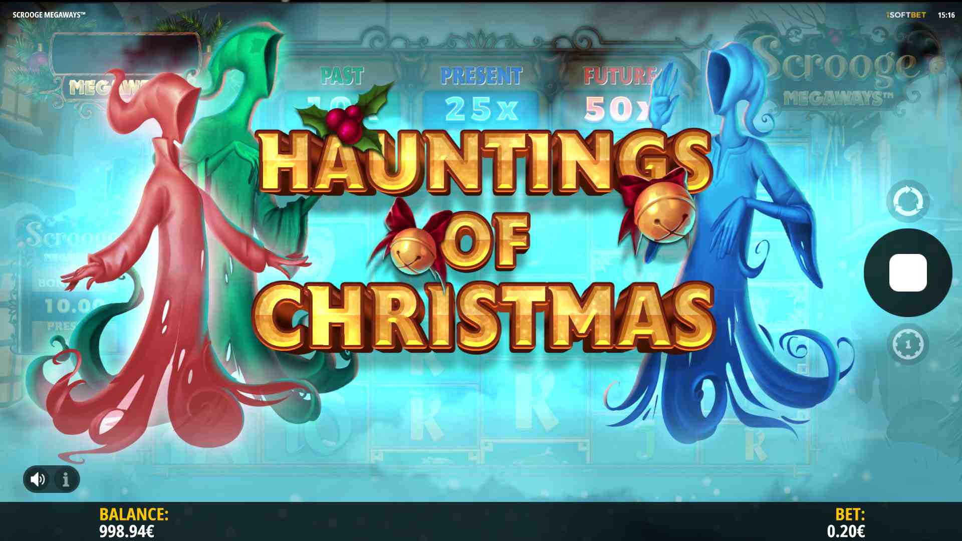 Scrooge Megaways Hauntings of Christmas Feature