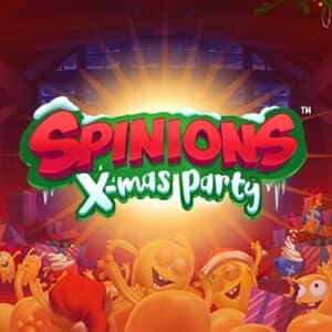 Spinions Christmas Party Slot Logo