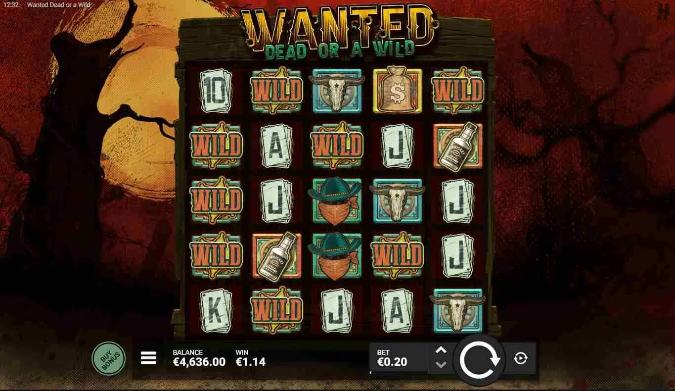 Wanted Dead or a Wild Base Game