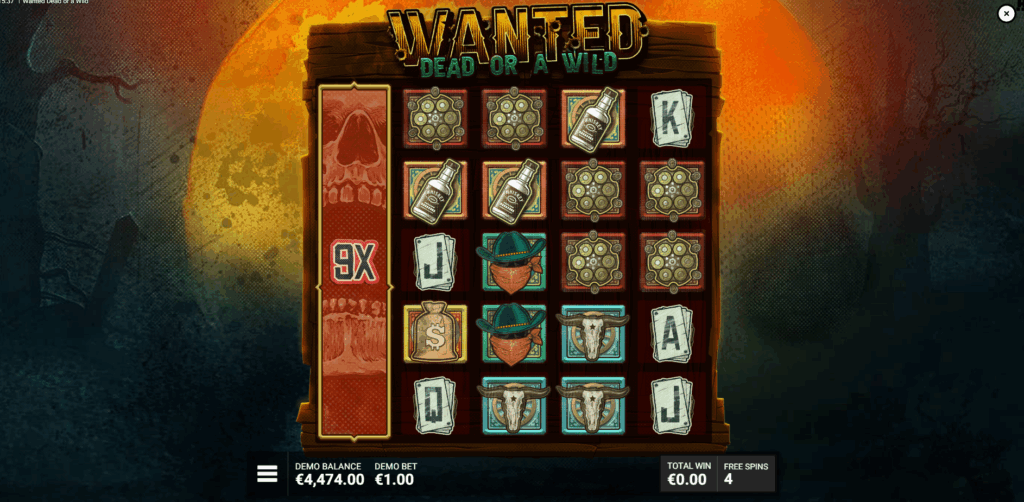 Wanted Dead or a Wild Duel at Dawn Free Spins