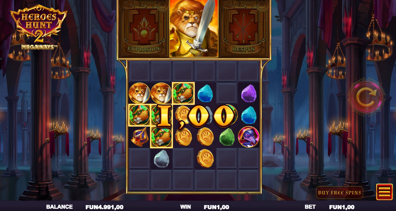 Heroes Hunt 2 Megaways Big Win