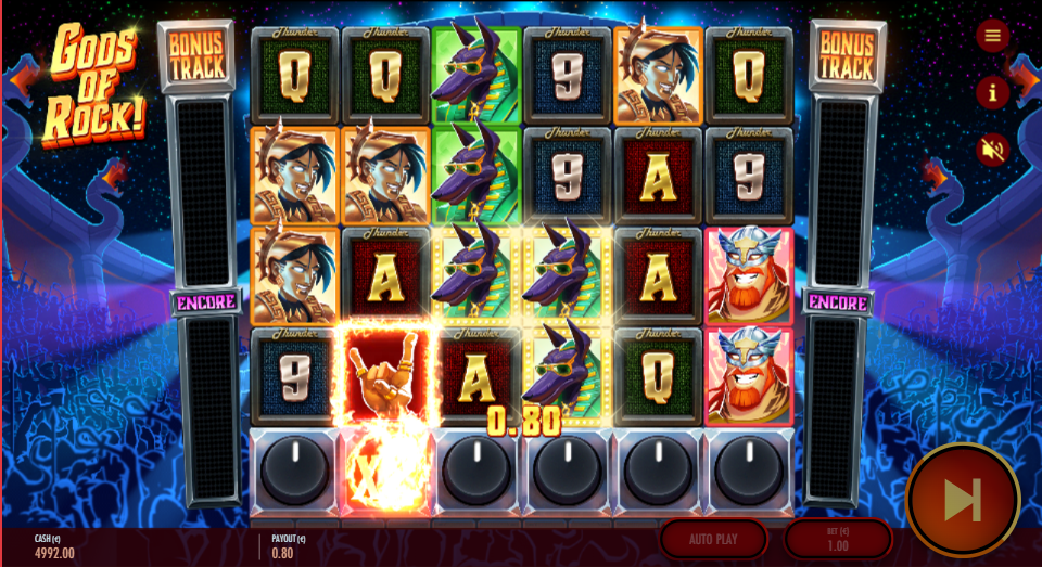 Gods of Rock Big Win