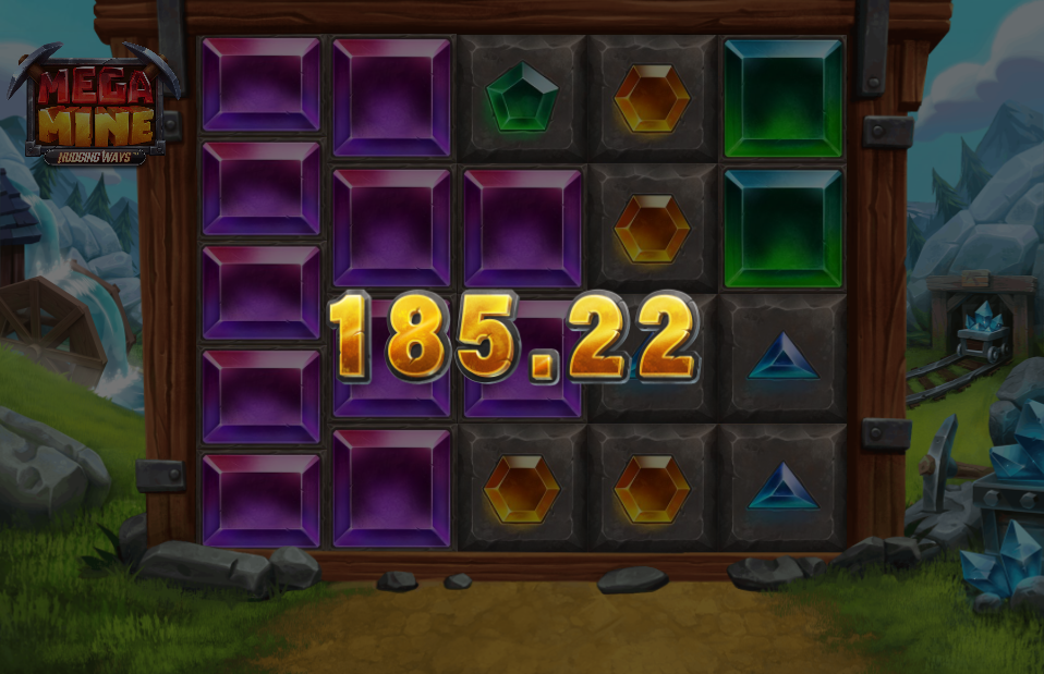 Mega Mine Nudging Ways Big Win