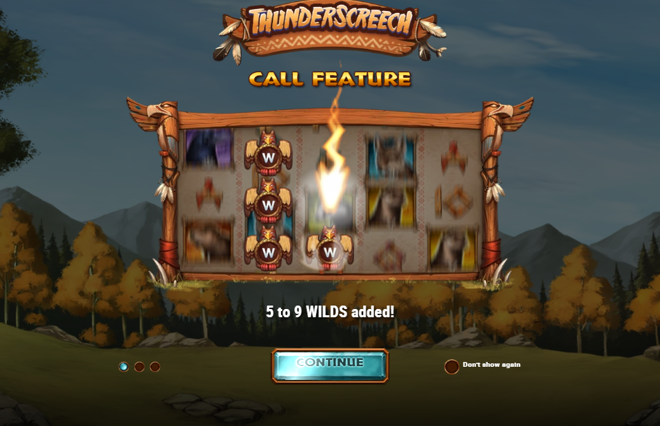 Thunderscreech Welcome Page