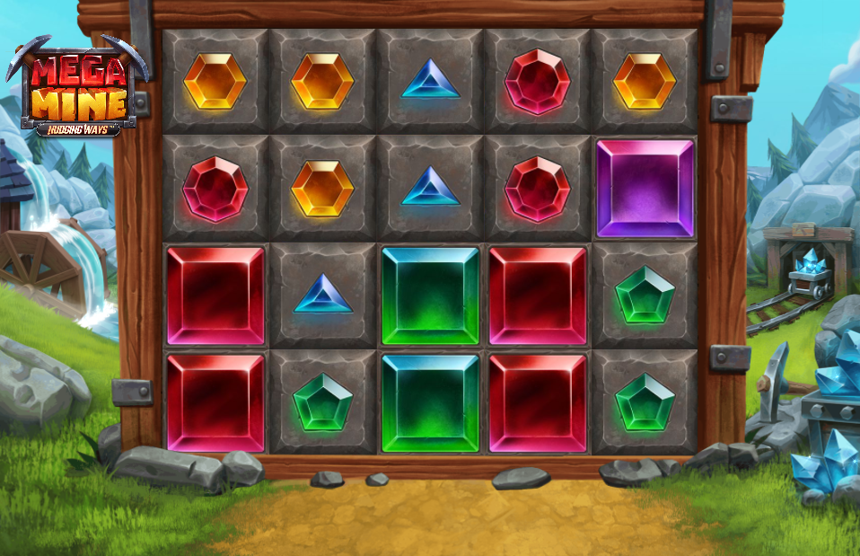 Mega Mine Nudging Ways Base Game