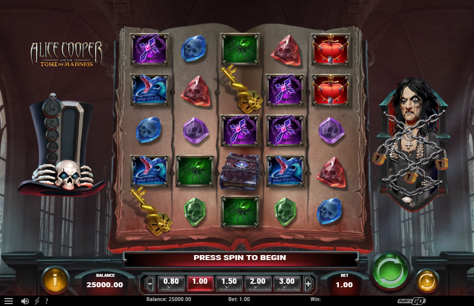 Alice Cooper and the Tome of Madness Base Game