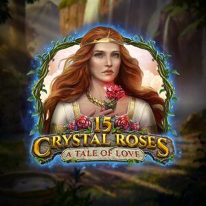 15 Crystal Roses A Tale of Love Slot Logo