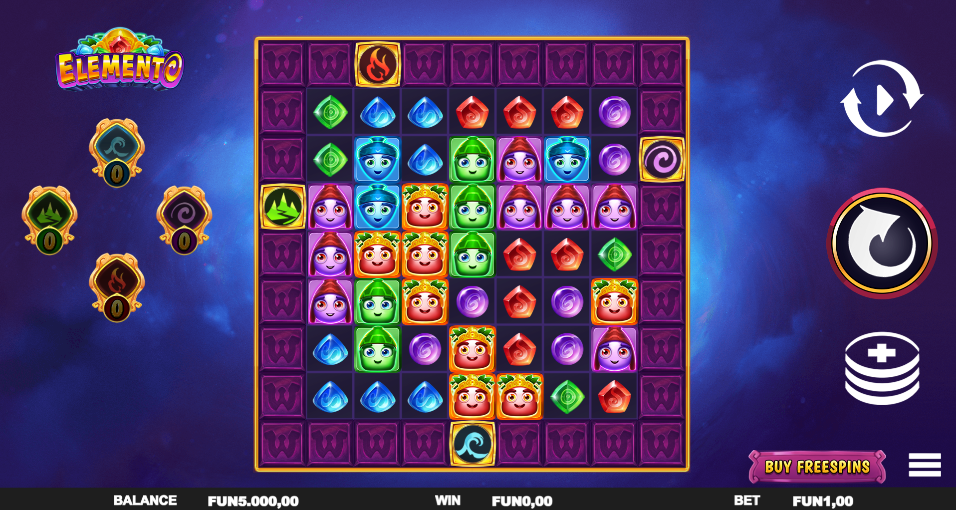 Elemento Slot Base Game