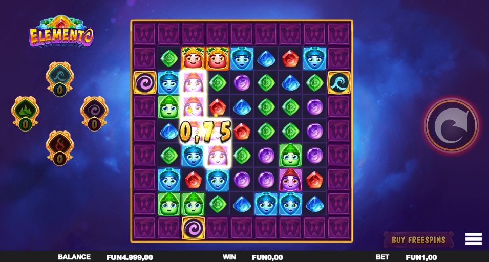 Elemento Slot Big Win