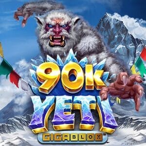 90k Yeti Gigablox Slot Logo
