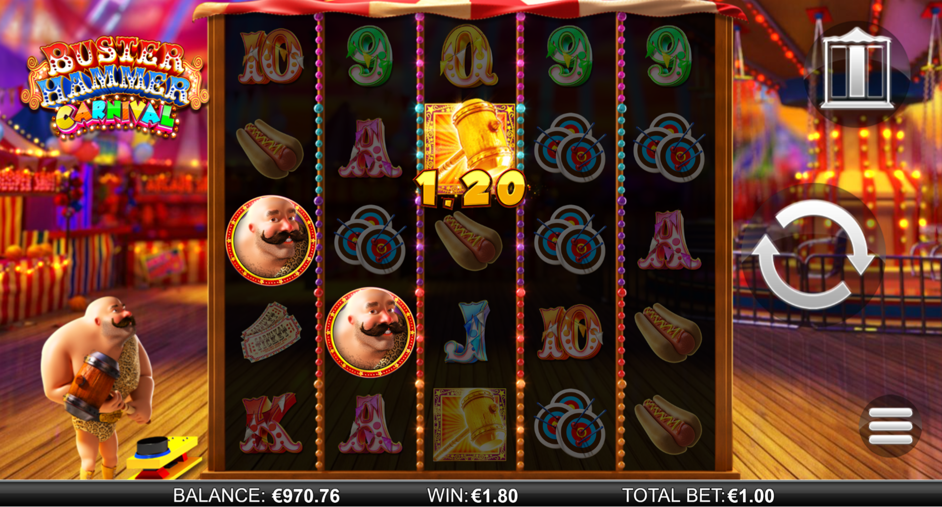 Buster Hammer Carnival Base Game