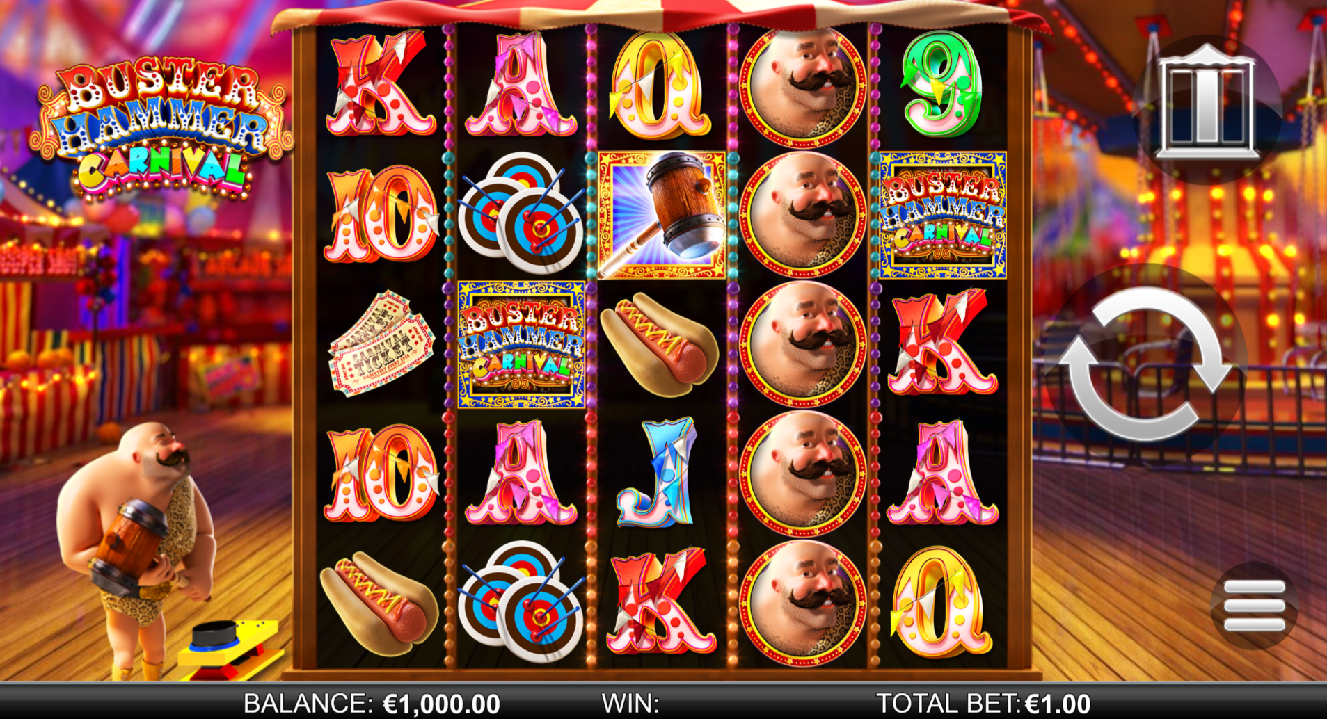 Buster Hammer Carnival Base Game