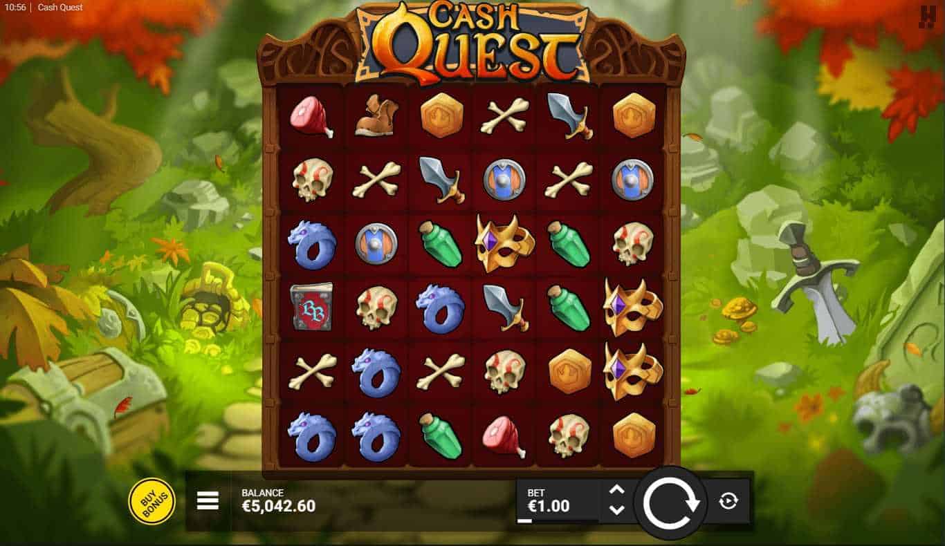 Cash Quest Slot Base Game