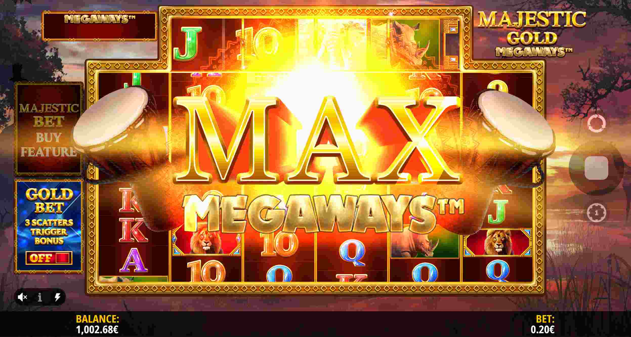 Majestic Gold Megaways Max Megaways
