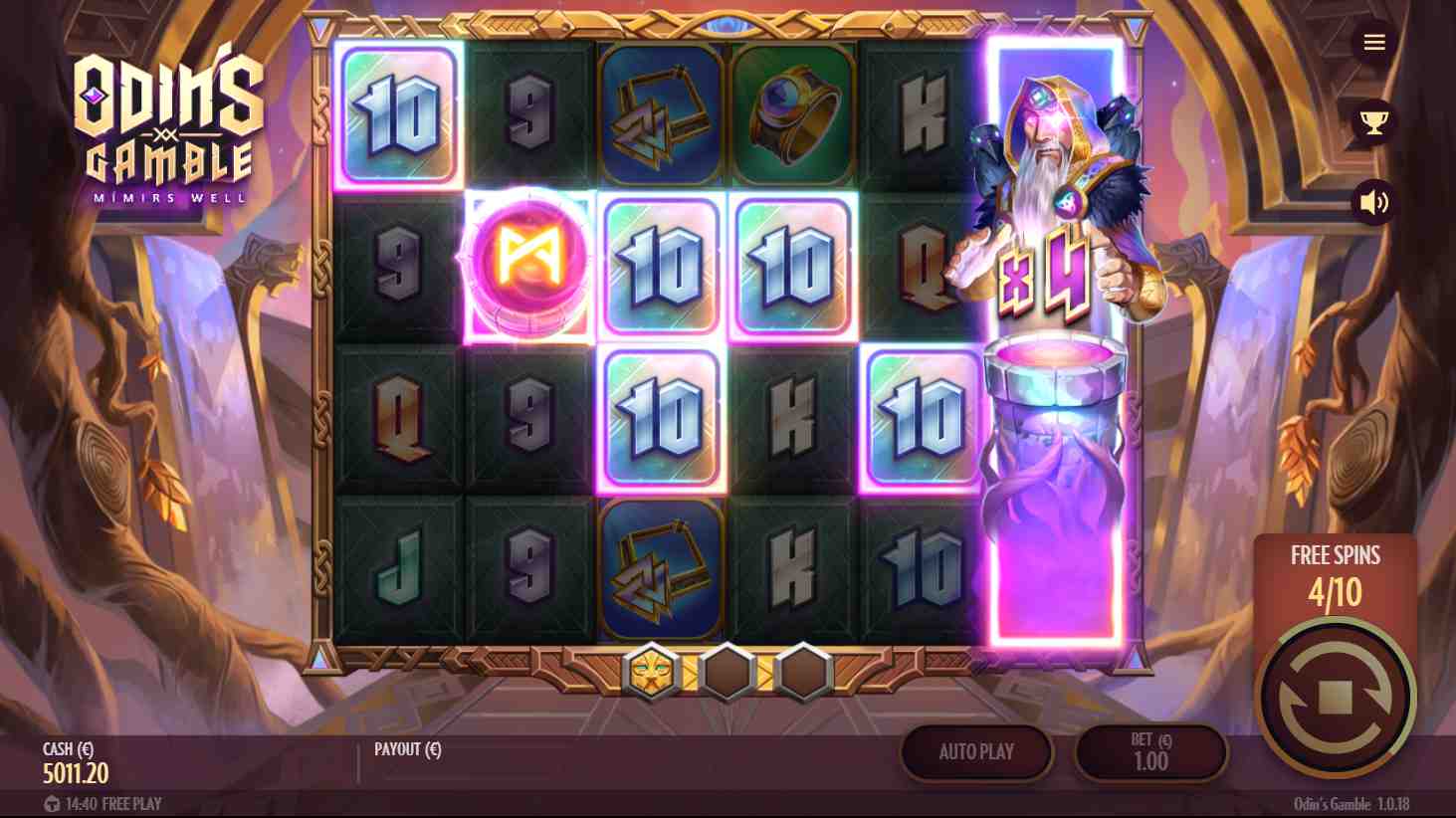 Odin's Gamble Free Spins