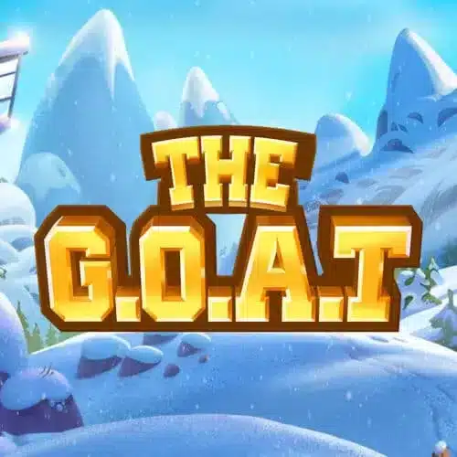 The GOAT Slot Logo