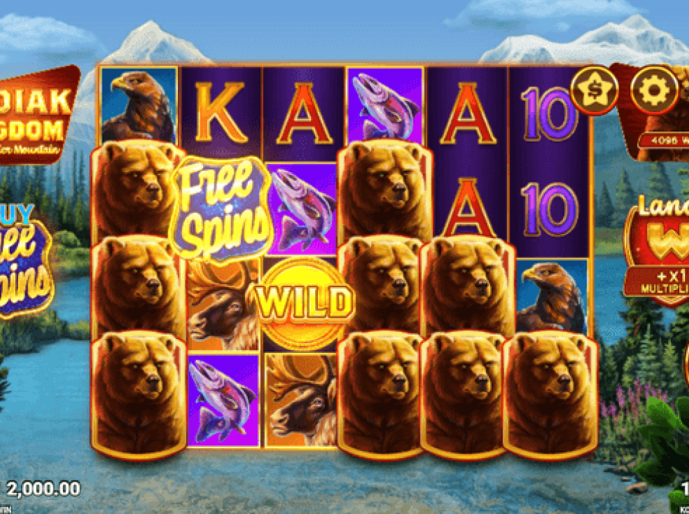 Kodiak Kingdom Free Spin Feature