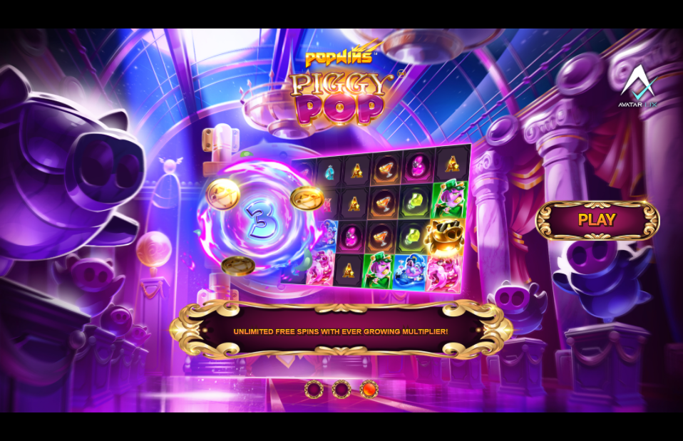 PiggyPop Welcome Page