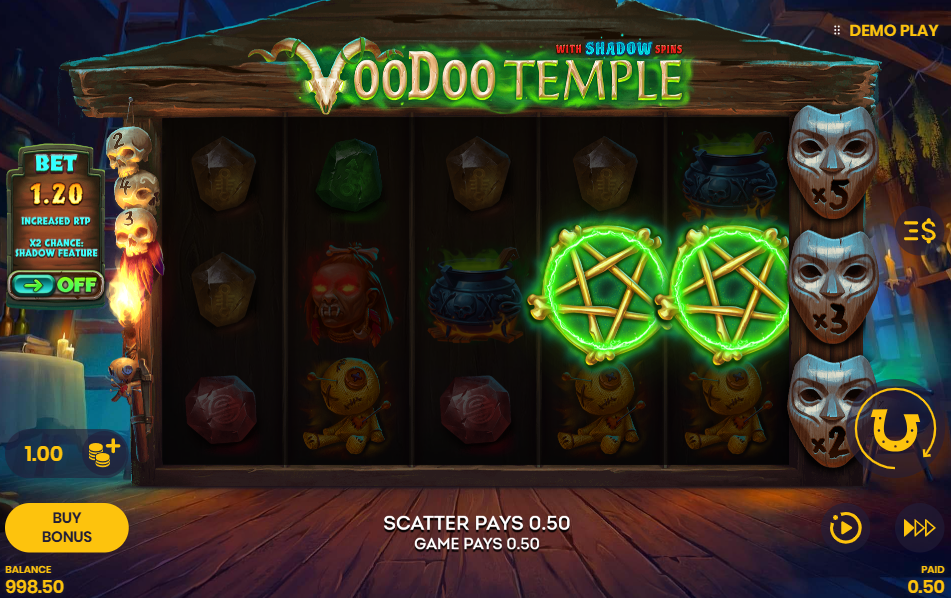 Voodoo Temple Game Feature