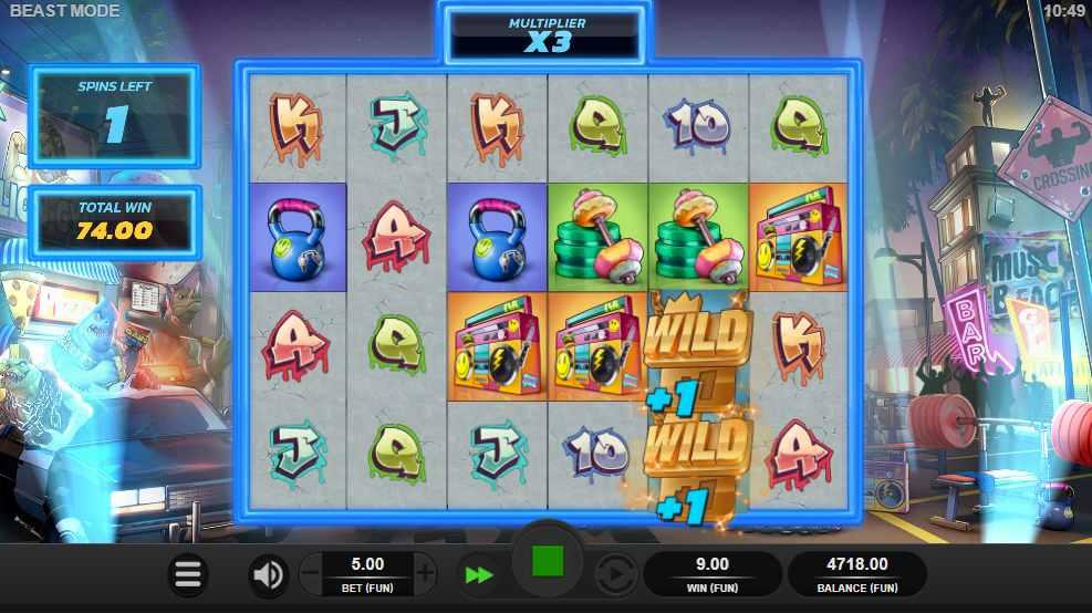 Beast Mode Expanding Free Spins