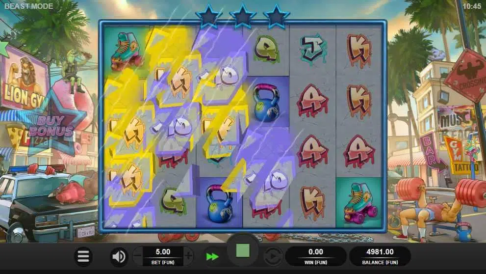 Beast Mode Slot Base Game